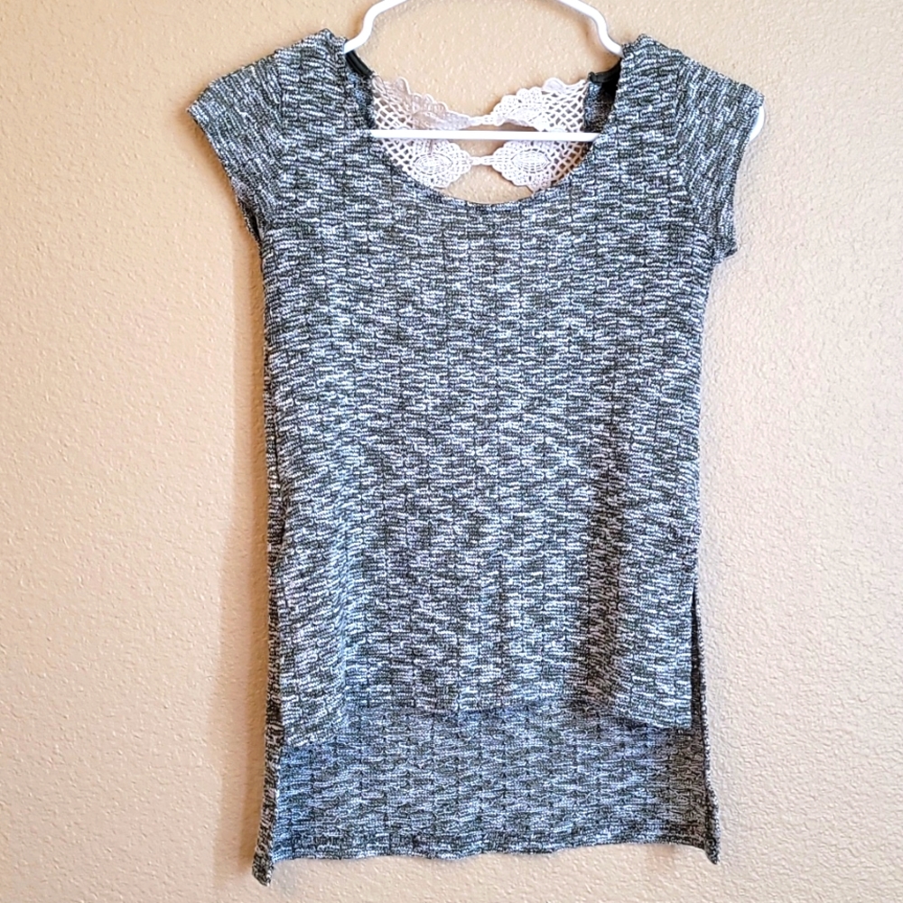 Green and Cream Top